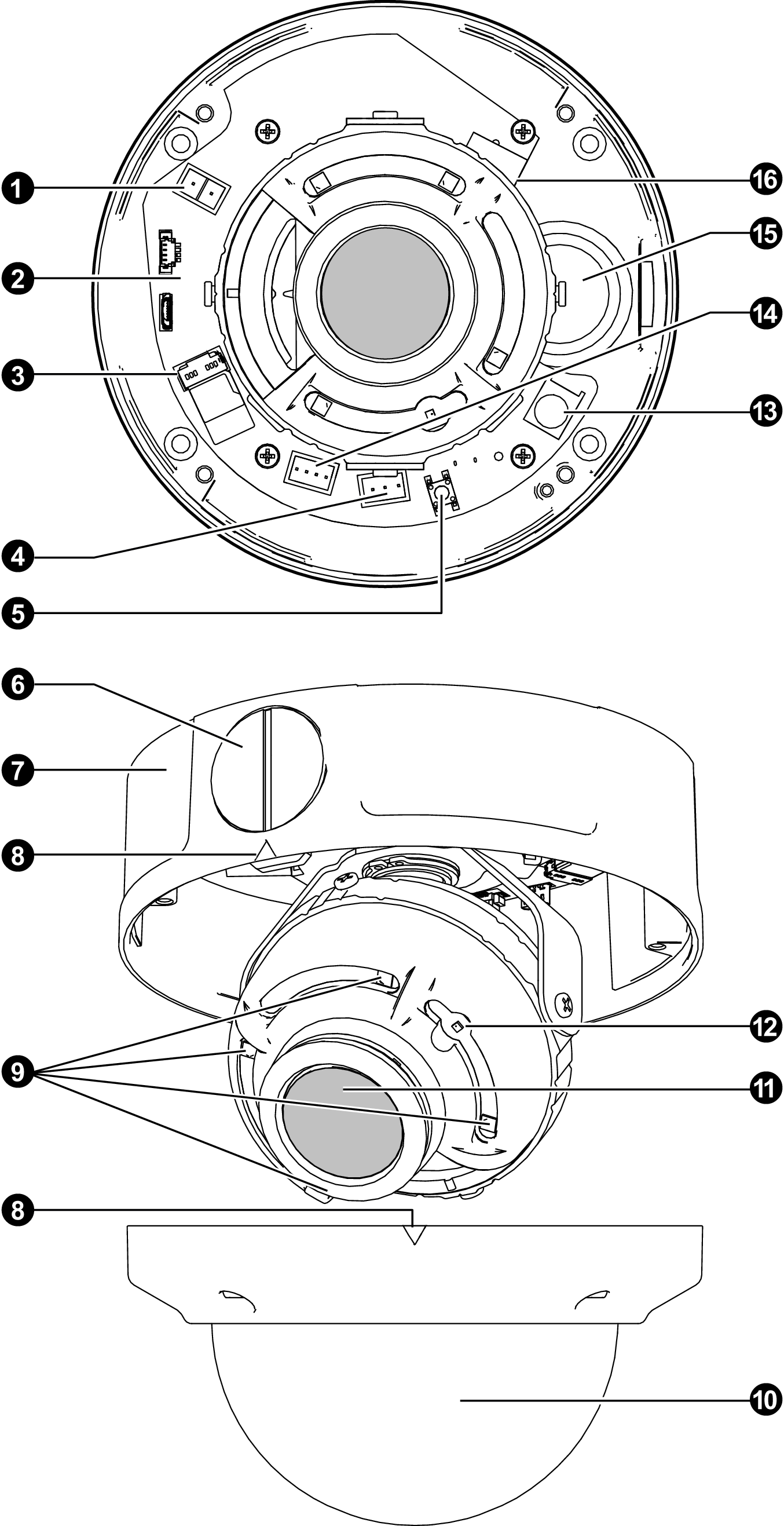 VN-H258VPR Dimension & Pictorial